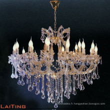 Zhongshan contemporary wholesale antique brass iron candle chandelier 8133